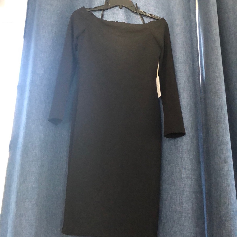 Black off the should we dress from Nordstrom